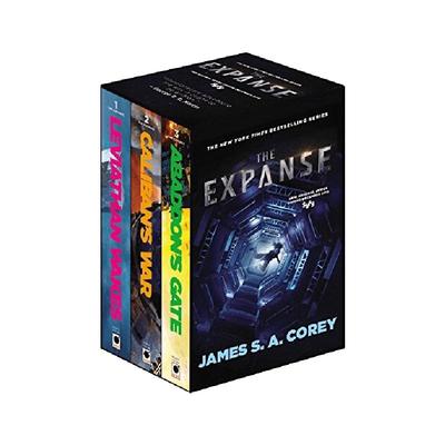 英文原版 苍穹浩瀚3册套装美剧原著无垠的太空 The Expanse Boxed Set: Leviathan Wakes, Caliban's War and Abaddon's Gate