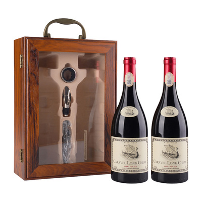 法国名庄酒佳利龙船干红葡萄酒红酒2瓶礼盒送礼