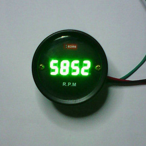 新款可调缸/可设置转速/汽车仪表/摩托车数字转速表/开机自动检测