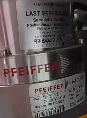 PFEIFFER普发分子泵，型号TPH 261 P C，德国—议价