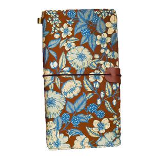 liberty印花旅行者日记本绑带活页本TN手账本标准护照随身手帐本