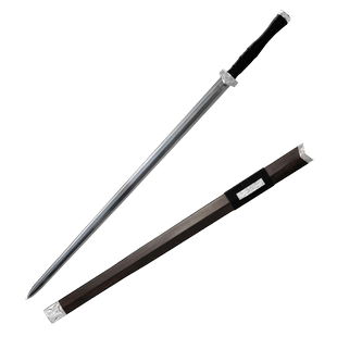 承影剑 八面汉剑 长剑汉剑花纹钢 龙泉沈广隆宝剑沈州作品 未开刃