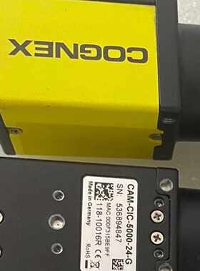 康耐视 500万相机，型号：CAM-CIC-5000-24-议价