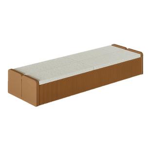 十八纸创意便携午休单人床成人折叠椅办公室午睡折叠床家用简易床