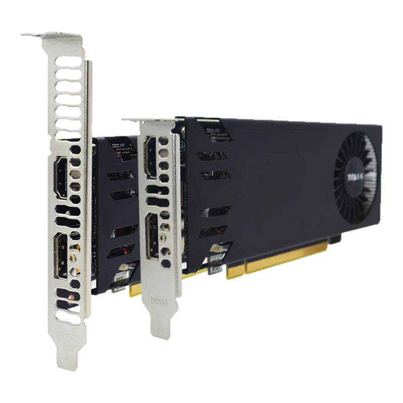 泰塔NVIDIAGTX1650RTX3050 6G 8G光追半高单槽刀卡小机箱游戏显卡