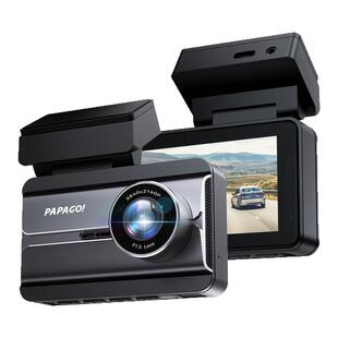 PAPAGO趴趴狗 新款2160P前后双镜头带GPS北斗超清行车记录仪G500