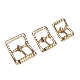 黄铜滚筒日字针扣手工皮具箱包五金皮带扣包带肩带调节扣日字扣