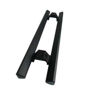 加厚无框玻璃门拉手 店铺门把手 有框门防火门通用大门扶手可定制