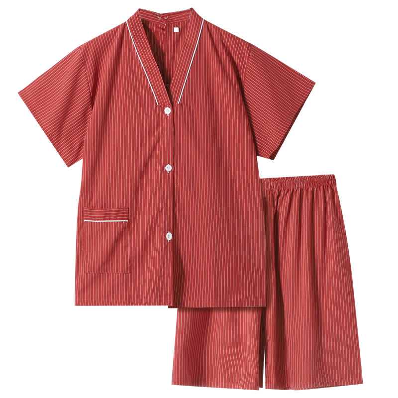 纯棉艾灸服前后开衫理疗专用衣服