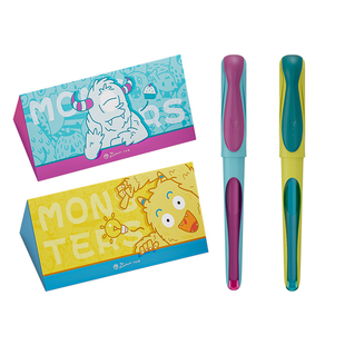 【新品】毕加索钢笔旗舰店601小怪兽正姿笔小学生三年级练字初学者专用书法男女生礼品生日儿童节礼物墨囊