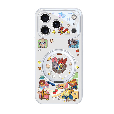 疯狂动物城2磁吸手机壳带支架