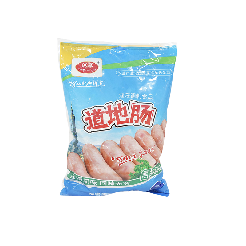 珍享黑椒地道肠半成品冷冻