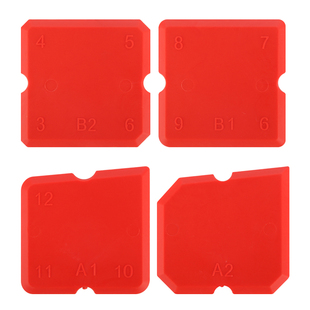 刮胶板神器门窗多功能修边收边三角硅胶刮刀刮片玻璃胶美缝抹胶器