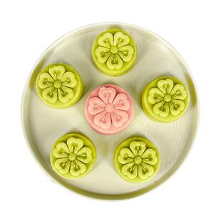 汪玉霞武汉特产伴手礼樱花饼绿豆糕正宗中式糕点心下午茶