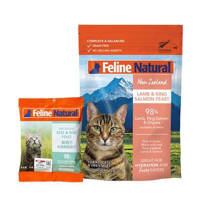 K9natural猫主食软包85g营养湿粮