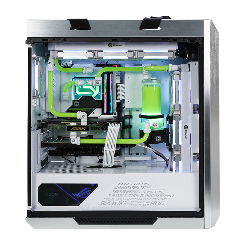 EKWB太阳神GX601机箱硬管水冷