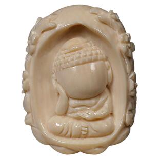 冰料原色猛犸牙无相歪头杀如来隔珠背云星月金刚菩提手串DIY配件