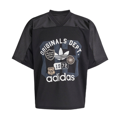 【自营】adidas阿迪达斯男子足球运动休闲宽松透气短袖上衣KD6252