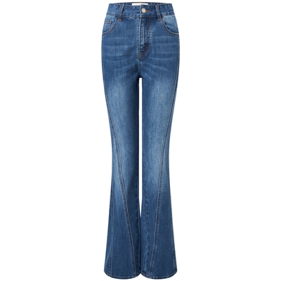 女装PORTSPURE高腰牛仔裤