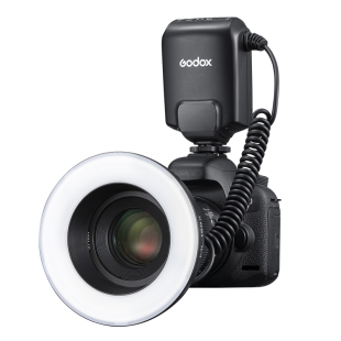 神牛ML-150II佳能尼康索尼富士宾得单反相机环形闪光灯机顶通用热靴口腔微距环闪摄影灯单反灯拍摄便携