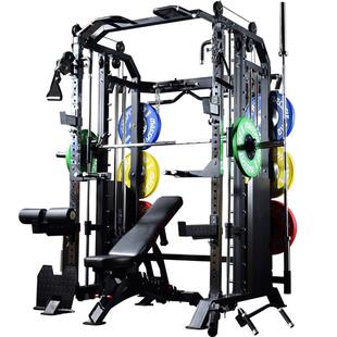 龙门架健身器材家用史密斯机深蹲卧推架多功能健身器械综合训练器