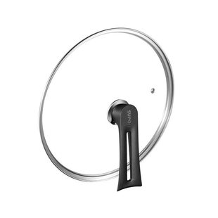 苏泊尔锅盖通用可立盖透明钢化玻璃锅盖家用耐高温防爆28/30/32CM