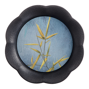 南山先生映竹壶承家用陶瓷茶杯垫茶托茶壶垫小型干泡台茶具配件