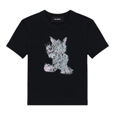 女士早春WE11DONE印花T恤