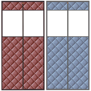 门帘冬季防风保暖棉门帘加厚隔音农村家用新款保温挡风防寒隔断帘