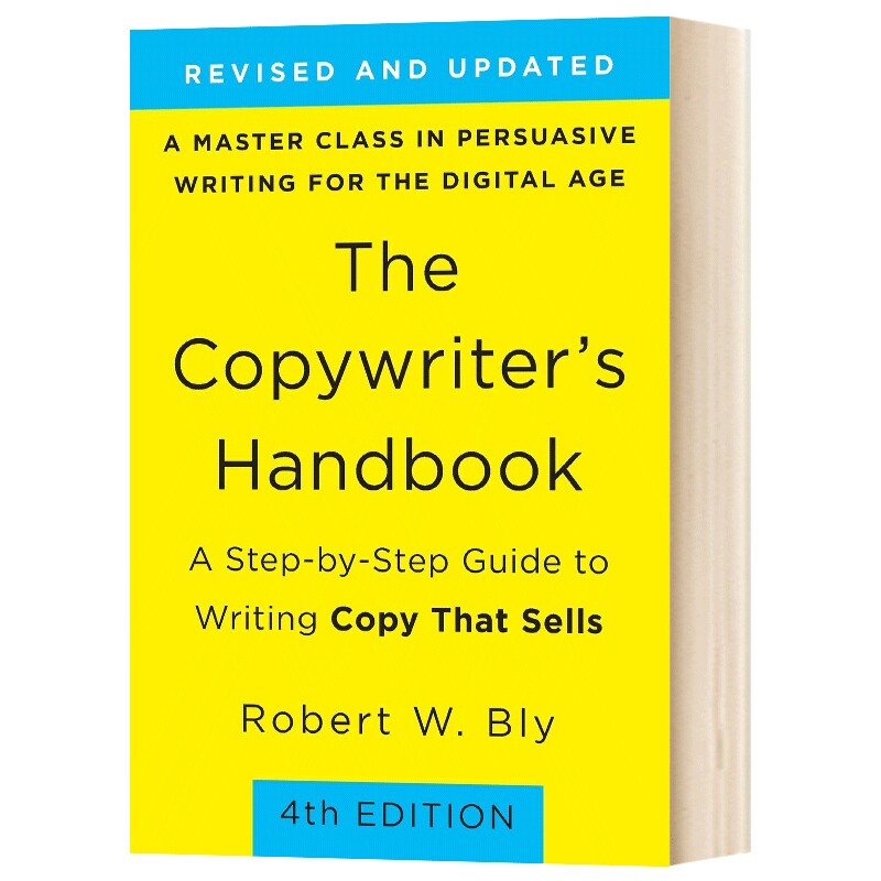 文案创作完全手册 英文版 The Copywriters Handbook 英文原版书 经典文案教材 广告文案写作 畅销文案书 进口英语书籍 罗伯特布莱
