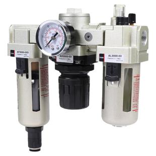 SMC型AC3000-03油水分离器带自动排水AL气源三联件气动空气过滤器