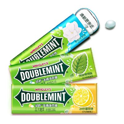 绿箭清新口气薄荷糖果23.8g×3瓶