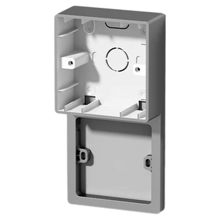 扩展式插座面板灰色86型免打孔明装多功能拓展转换器多孔位接线板