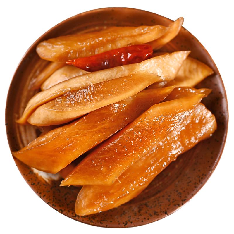 壹虎大叔酱萝卜萝卜干 萝卜皮即食酱菜萝卜条糖醋腌萝卜200g*3罐