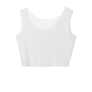 粉底液超薄防透肤色吊带背心女冰丝无痕夏季衬衫内搭防走光打底衫