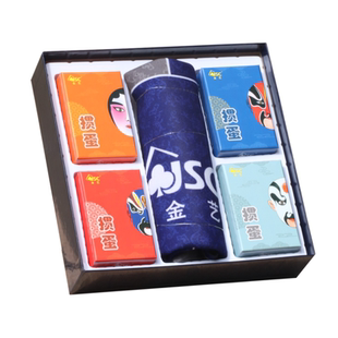 送长辈领导朋友礼品盒掼蛋专用扑克牌塑料pvc防水高品质掼蛋用牌