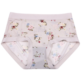 【3条价】彩田女士冰丝无痕内裤15832高弹包臀速干青年内裤15871