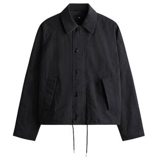 HM男装棉服冬季夹棉保暖休闲户外斜纹布外套棉衣1295929