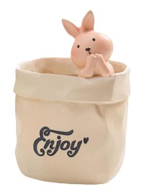 可爱办公室好物桌面笔筒摆件