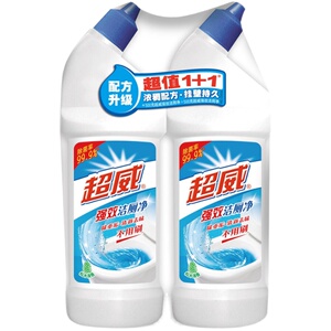 超威洁厕灵马桶清洁剂清香型强力除臭除垢抑菌去异味厕所清洁剂