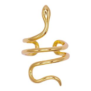 【买3免1专区】 simple rituals 希腊之蛇意大利925纯银开口戒指