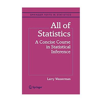 现货 All of Statistics: A Concise Course in Statistical