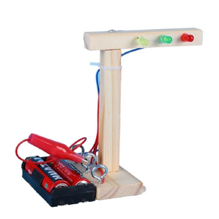 中学科学拓展社团物理实验课件教具学校科教创意红绿灯模型材料包