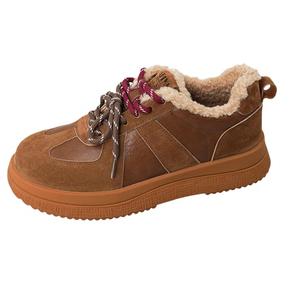 safiya索菲娅加绒保暖德训鞋