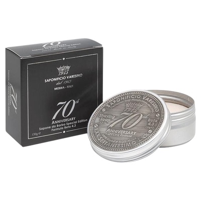 SV1945-70周年纪念版剃须皂150g硬素皂起泡沫古龙调男士新年礼物