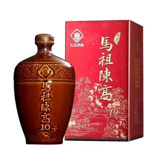十年老酒 马祖陈高10年50度600ml台湾高粱酒清香型白酒送礼礼盒装