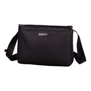 单肩包男士斜挎包男2025新款大容量商务休闲牛津布公文包潮高级感