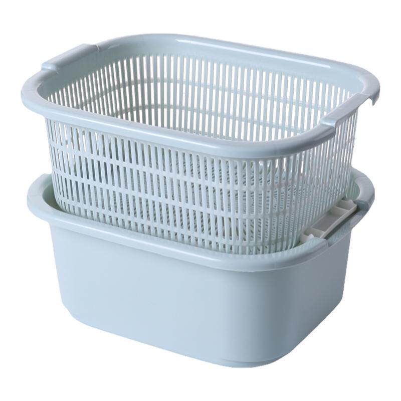 双层洗菜盆塑料沥水厨房家用