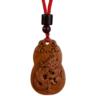 桃木十二生肖吊坠属相钥匙扣鼠牛虎兔龙蛇马羊猴鸡狗猪吉祥佩戴物