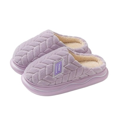 绒面软底保暖棉拖鞋|千人收藏